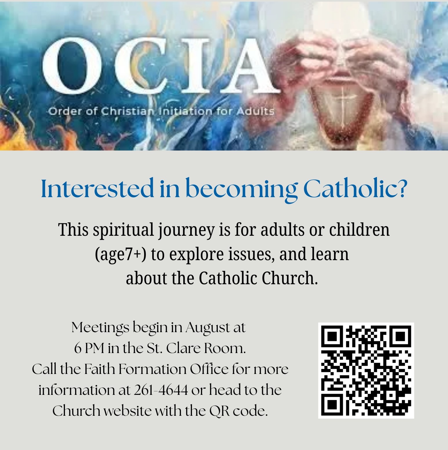 Register for OCIA